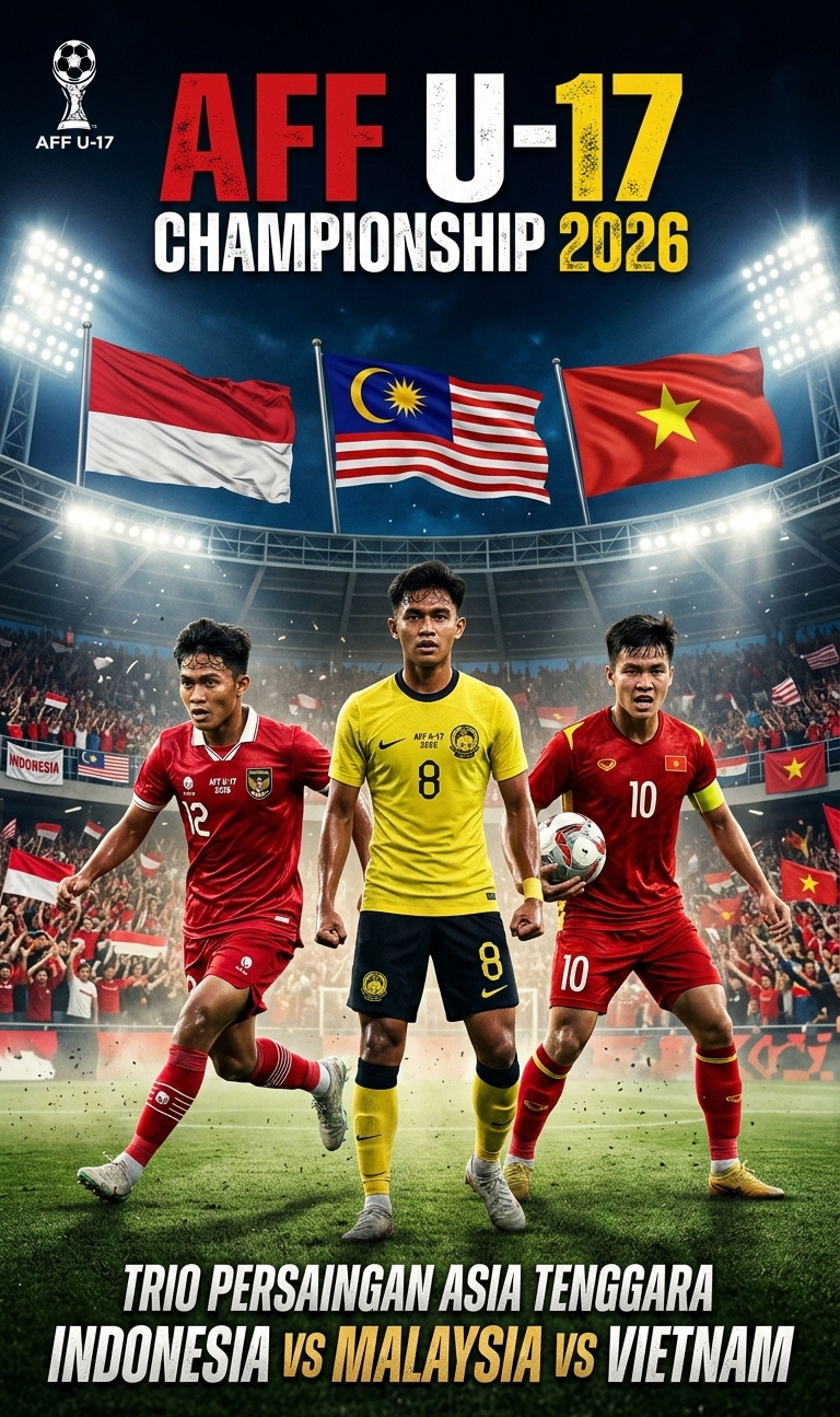 Drawing AFF U-17 2026 : Indonesia Satu Grup dengan Malaysia dan Vietnam