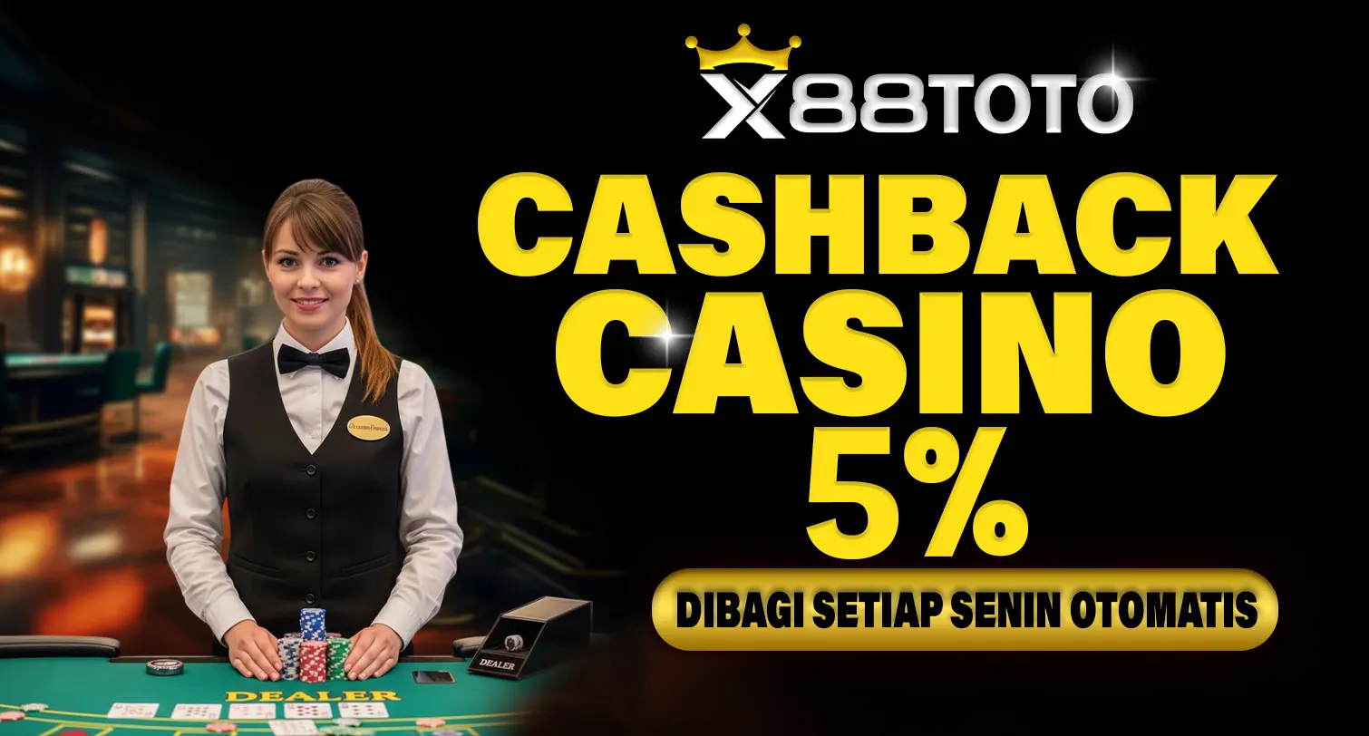 BONUS CASHBACK CASINO 5%