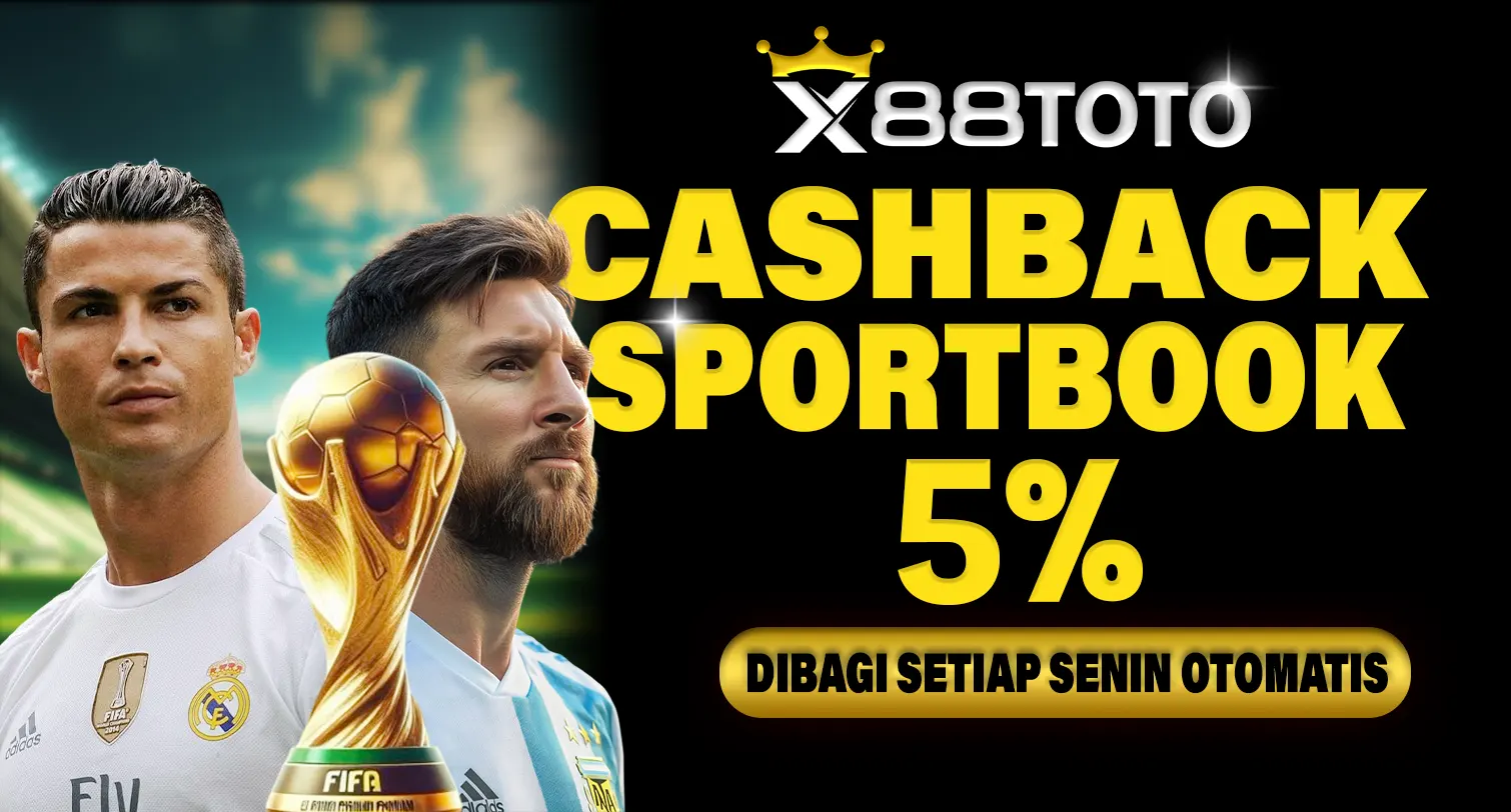 BONUS CASHBACK SPORTBOOK 5%
