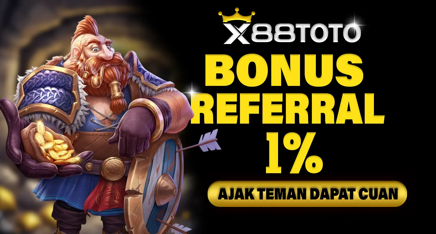 BONUS REFERRAL UP TO 1% (SEUMUR HIDUP)